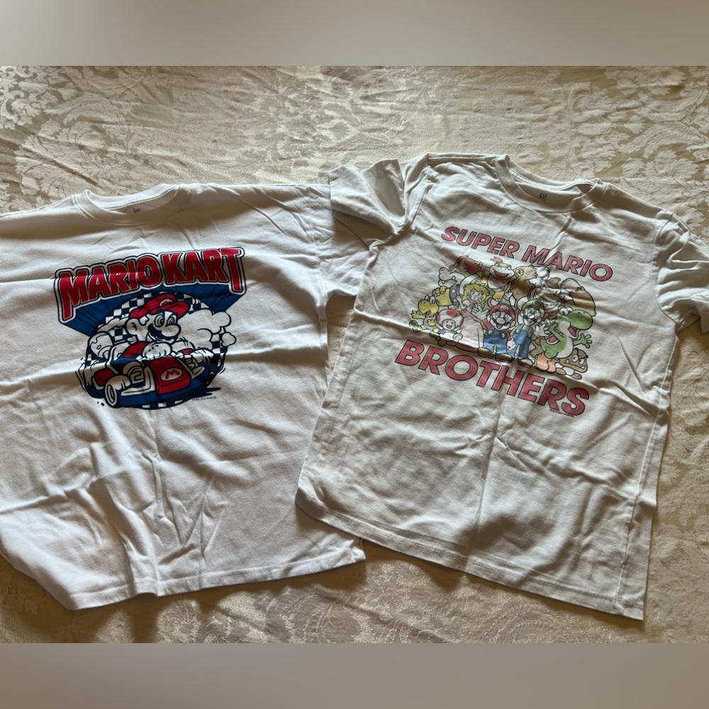 Gap Nintendo Super Mario Cotton Tee’s Boys
